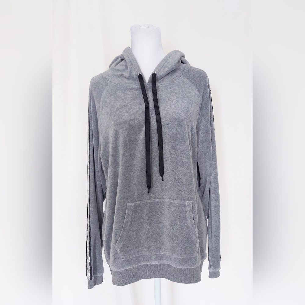 Jessica Simpson The Warmup Hoodie Pullover Gray Size Large